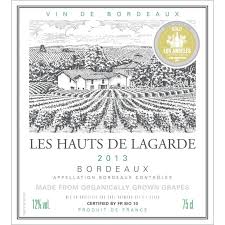 Les Haut de Lagarde Bordeaux Blanc 2018