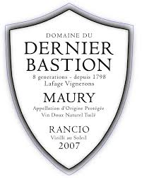Dernier Bastion Maury Rancio Sec 2008