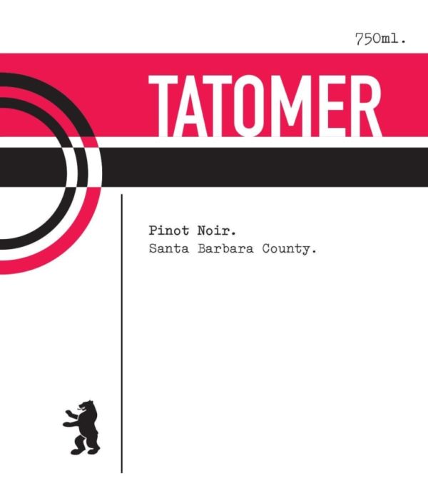 Tatomer Pinot Noir 'Santa Barbara County'2017