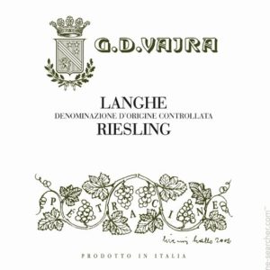 G. D. Vajra Langhe Riesling 2018