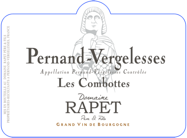 Domaine Rapet Pernand Vergelesses Blanc Les Combottes 2017