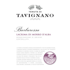 2017 Tenuta di Tavignano Barbarossa Lacrima di Morro d'Alba