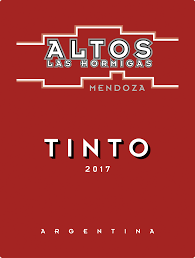 2017 Altos las Hormigas “Tinto” Mendoza