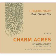 2016 Pali Charm Acres Chardonnay