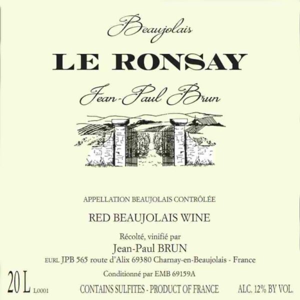 Brun Le Ronsay Beaujolais 2019