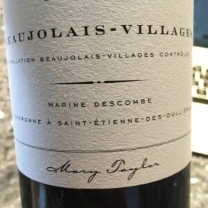 Marine Descombe Beaujolais-Village 2018